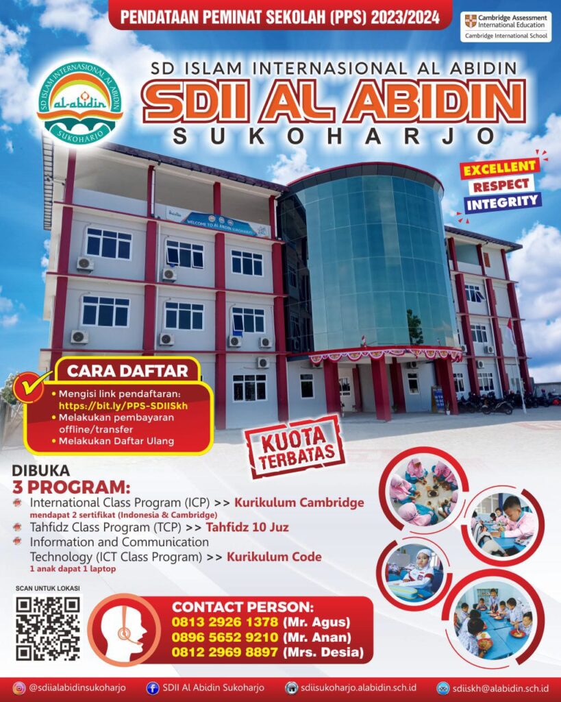sd islam terbaik sukoharjo